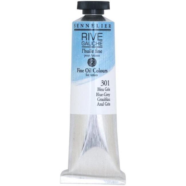 Sennelier Rive Gauche Fine Yağlı Boya 40 ml Blue Grey 301 - 1