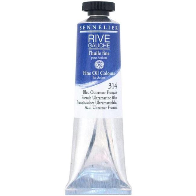 Sennelier Rive Gauche Fine Yağlı Boya 40 ml French Ultramarine Blue 314 - 1