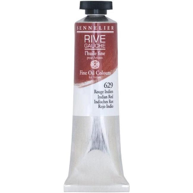 Sennelier Rive Gauche Fine Yağlı Boya 40 ml Indian Red 629 - 1