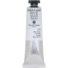 Sennelier Rive Gauche Fine Yağlı Boya 40 ml Zinc White 119 - Sennelier