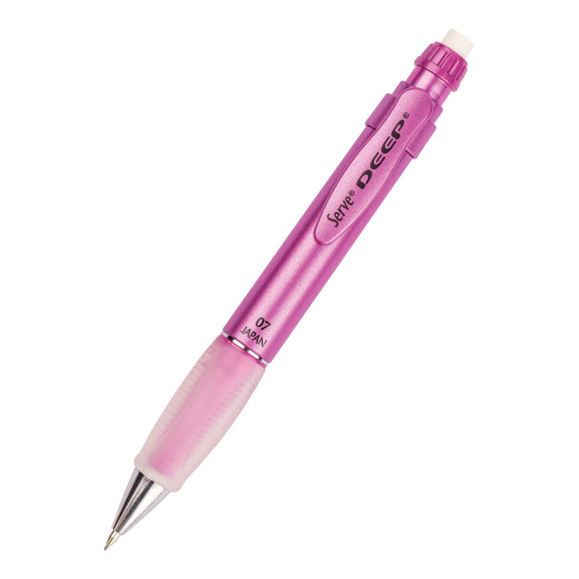 Serve Deep Mekanik Kurşun Kalem 0.7 mm Metalik Pembe P180301 - SERVE