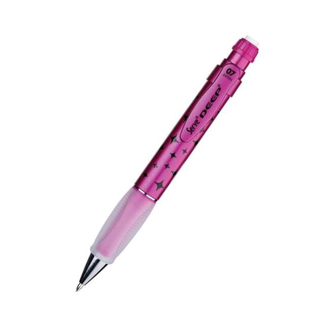 Serve Deep Uçlu Kalem 0.7 mm Metalik Pembe - 1