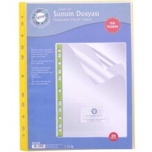 Serve Klasör Sunum Dosyası Sarı 20 Yaprak - SERVE