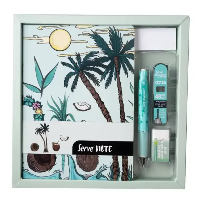 Serve Note Defter - Yazı Seti Nane Yeşili SV-NTSETDNYKT - 1
