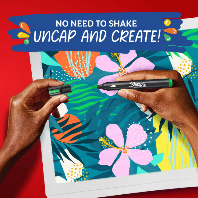 Sharpie Creative Marker Akrilik Kalem Set 12'li 2201070 - 6