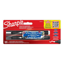 Sharpie Creative Marker Akrilik Kalem Set 2'li Black&White 2201181 - SHARPIE