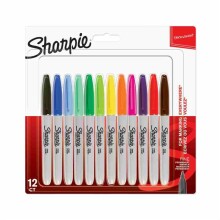 Sharpie Fine Permanent Marker Kalem 12’li Set - SHARPIE