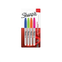 Sharpie Fine Permanent Marker Kalem 4’lü Set - Sharpie