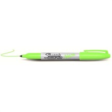 Sharpie Permanent Marker Kalem Fosfor Yeşil - 1