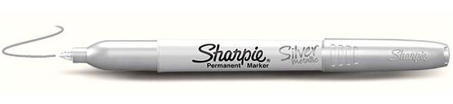 Sharpie Permanent Marker Kalem Metalik Silver - 2