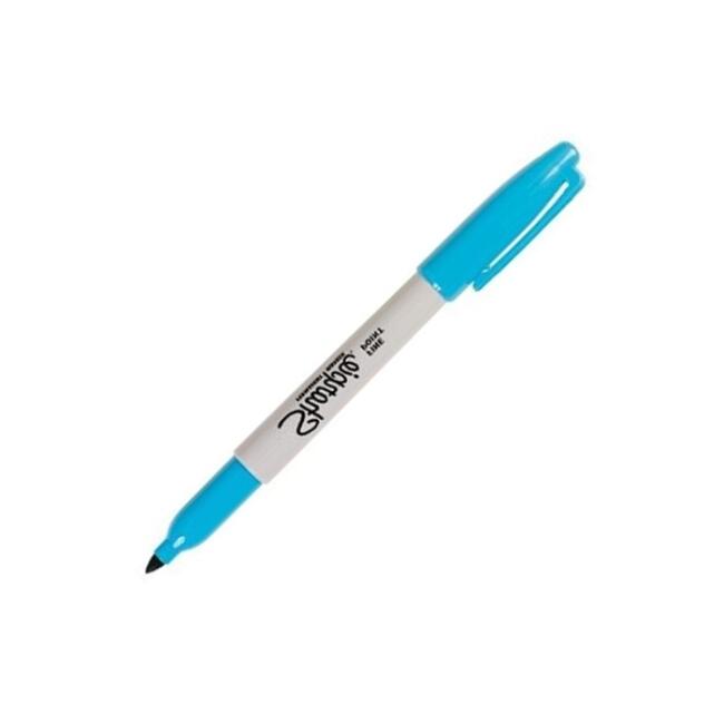 Sharpie Permanent Marker Kalem Turkuaz - 1