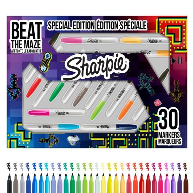 Sharpie Permanent Set Fine 30’lu Labirent N:2180836 - 2