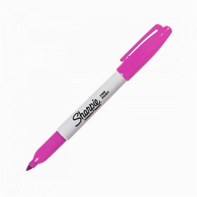 Sharpie Point Fine Yuvarlak Uç Kalem Koyu Pembe - 1