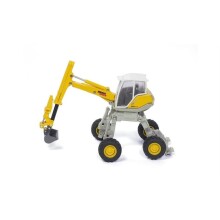 Sıku Maket Metal Taşıt İş Makinesi Kepçe 1/50 N:3548 Walkıng Excavator (26D) - SIKU MODEL