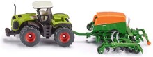 Sıku Maket Metal Taşıt Traktor Romorkunda Hasat Makinesi 1/87 N:1826 (13,75D) - SIKU MODEL (1)