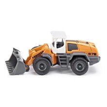 Sıku Maket Metal Taşıt İş Makinesi Kepçe 1/87 N:1477 Lıebherr Four Wheel Loader (4,40D) - SIKU MODEL