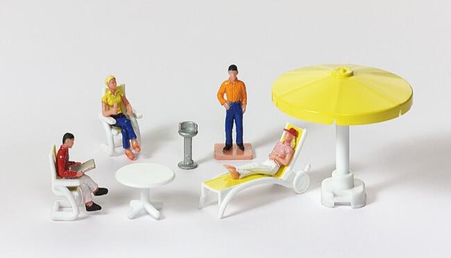 Sıku Maket Metal Taşıt Araba & Karavan 1/55 N:2542 Car Wıth Caravan - 3