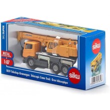 Sıku Maket Metal Taşıt Is Makinası Vınc 1/87 N:1859 Telescopıc Crane Truck - SIKU MODEL