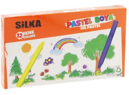Silka Pastel Boya 12 Renk N:HS12-12 - 1