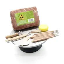 Sio 2 Argila Turnetli Kil Seti 5 kg Toprak - 1