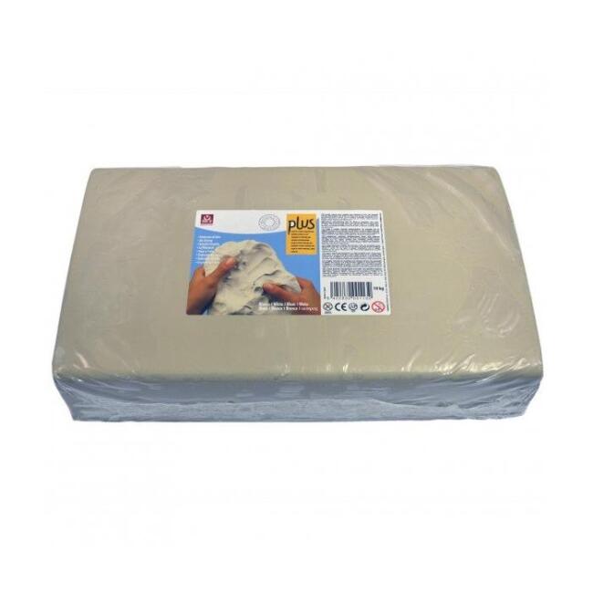 Sio-2 Seramik Hamuru Plus 10Kg.Naturel Beyaz - 1