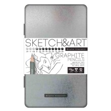 Sketch & Art Dereceli Kalem Seti 12’li 2H-9B - Sketch & Art