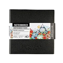 Sketchmarker Sketchbook Twist 140 gr/70 gr 12x12 cm Noktalı - 1