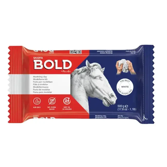 Smarta Bold Hava İle Kuruyan Modelleme Hamuru 500 g - Smarta