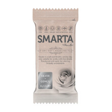 Smarta Hava İle Kuruyan Modelleme Hamuru 60 gr Gümüş 28 - Smarta