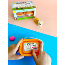 Smarta Kids Havayla Kuruyan Model Hamuru Okul Seti 70 gr 4'lü - Smarta (1)