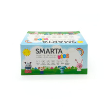Smarta Kids Havayla Kuruyan Model Hamuru Okul Seti 70 gr 4'lü - Smarta
