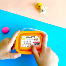 Smarta Kids Havayla Kuruyan Modelleme Hamuru 70gr Bej 41 - Smarta (1)