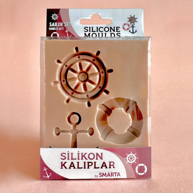 Smarta Silikon Kalıp - Denizci Seti SK1013060 - 1