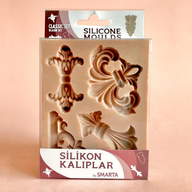 Smarta Silikon Kalıp - Mobilya Dekoru Klasik Set SK1013062 - 1