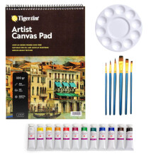 Sonnet Canvas Pad Akrilik Boya Seti 18 ml 12'li - Gvn Art