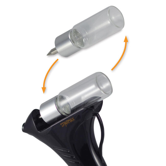 Sparmax Airbrush Tabanca Seti Flyer Su Bazlı Sentetik Solvent Boyalar içindir. - 3