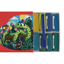 St. Petersburg Floret Plastilin Model Hamuru Seti 540 g 36'lı 32412338 - 5