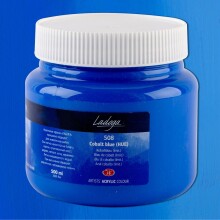 St. Petersburg Ladoga Akrilik Boya 500 ml Cobalt Blue (Hue) 508 - St. Petersburg (1)