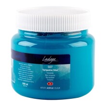 St. Petersburg Ladoga Akrilik Boya 500 ml Turquoise Blue 507 - St. Petersburg