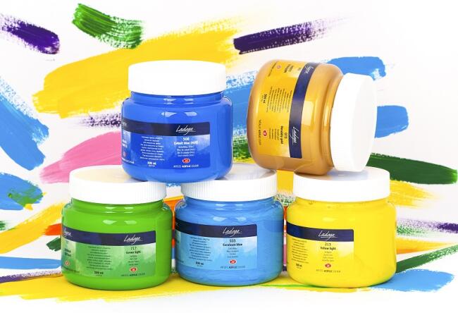 St. Petersburg Ladoga Akrilik Boya 500 ml Yellow Medium 220 - 2