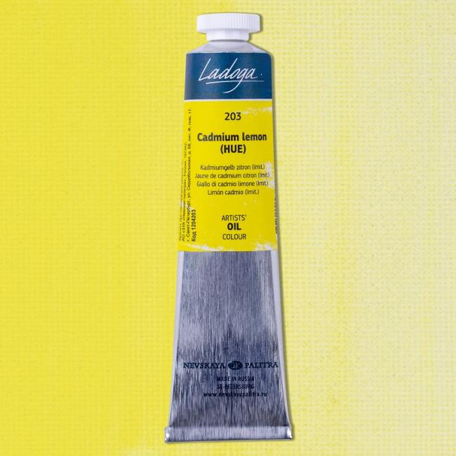 St. Petersburg Ladoga Yağlı Boya 46 ml Cadmium Lemon (Hue) 203 - 2