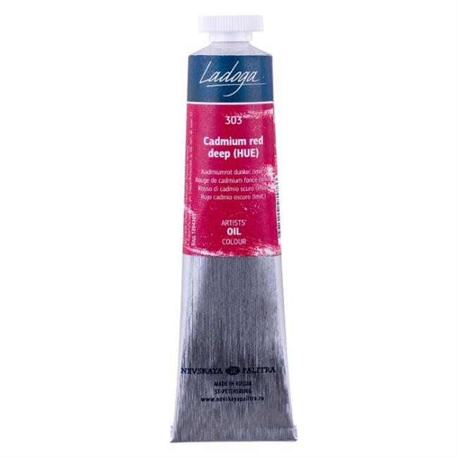 St. Petersburg Ladoga Yağlı Boya 46 ml Cadmium Red Deep (Hue) 303 - 1