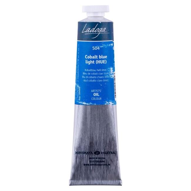 St. Petersburg Ladoga Yağlı Boya 46 ml Cobalt Blue Light (Hue) 504 - 1