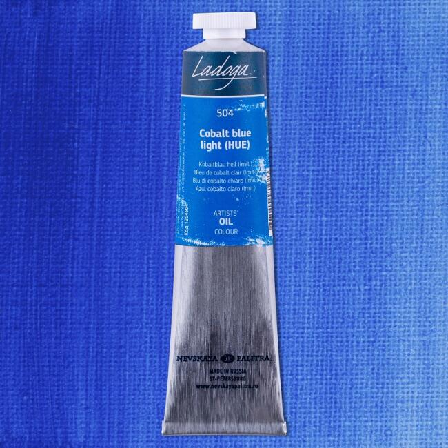 St. Petersburg Ladoga Yağlı Boya 46 ml Cobalt Blue Light (Hue) 504 - 2