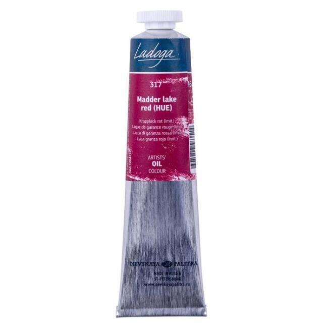 St. Petersburg Ladoga Yağlı Boya 46 ml Madder Lake Red (Hue) 317 - 1