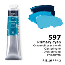 St. Petersburg Ladoga Yağlı Boya 46 ml Primary Cyan 597 - 2