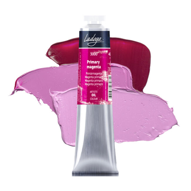 St. Petersburg Ladoga Yağlı Boya 46 ml Primary Magenta 3000 - 3
