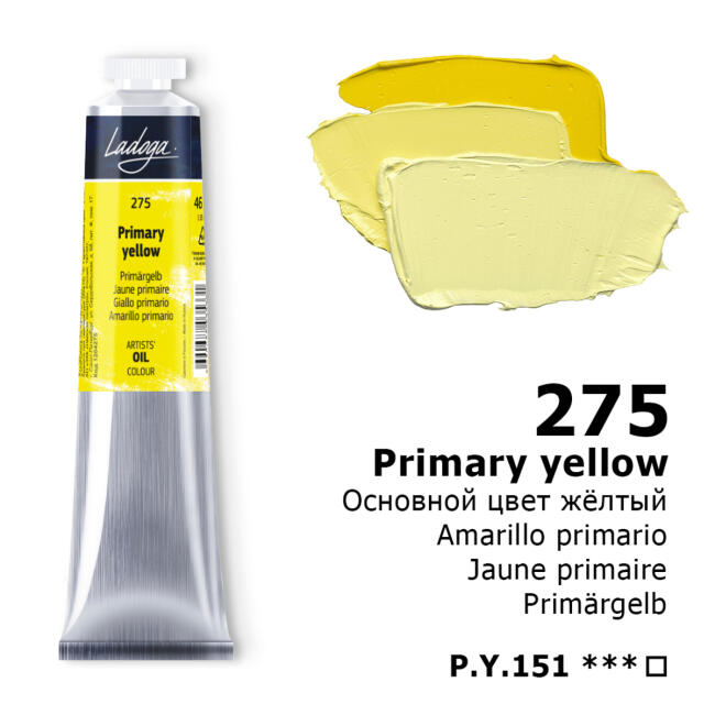 St. Petersburg Ladoga Yağlı Boya 46 ml Primary Yellow 275 - 2
