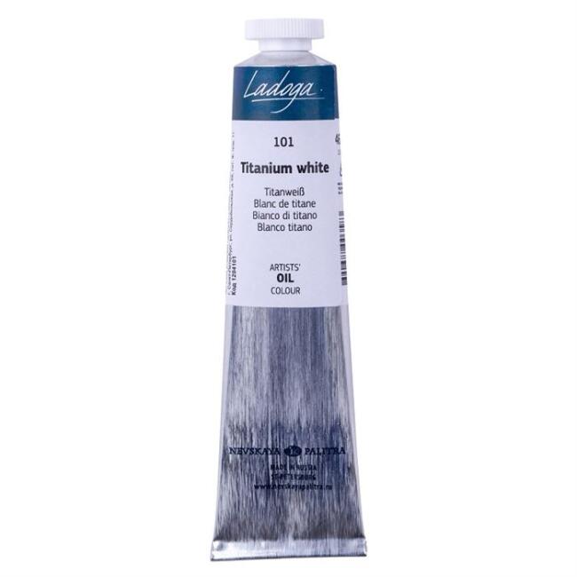 St. Petersburg Ladoga Yağlı Boya 46 ml Titanium White 101 - 1