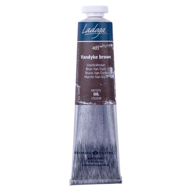 St. Petersburg Ladoga Yağlı Boya 46 ml Vandyke Brown 401 - 1
